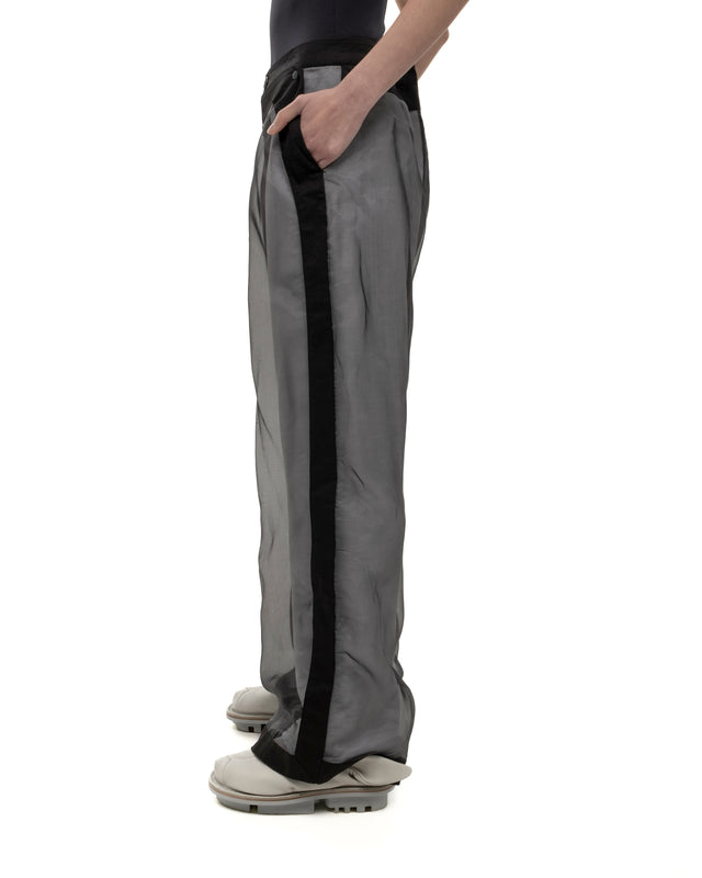 RETENTION BLACK LAYERED ORGANZA PANTS