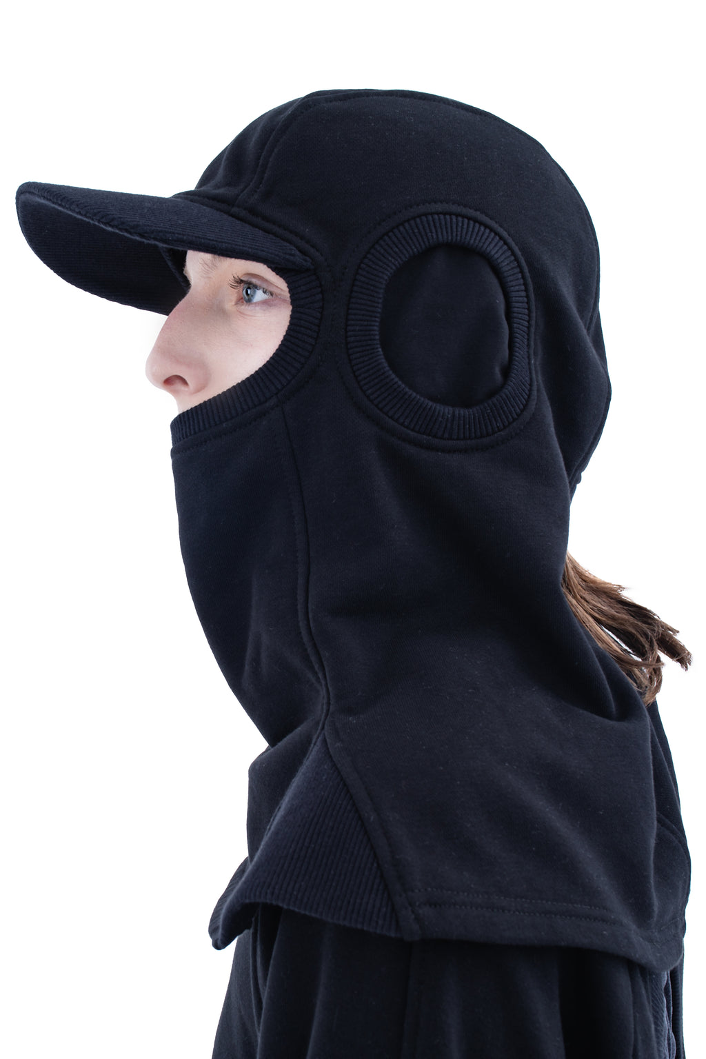 RUN(A)WAY BLACK NINJA-STYLE COLLAR MASK – VAGUE