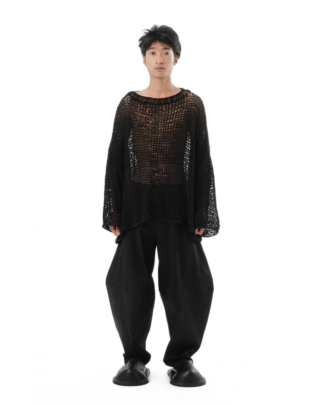 DIAPHANUM ROUNDED SHAPE PANTS