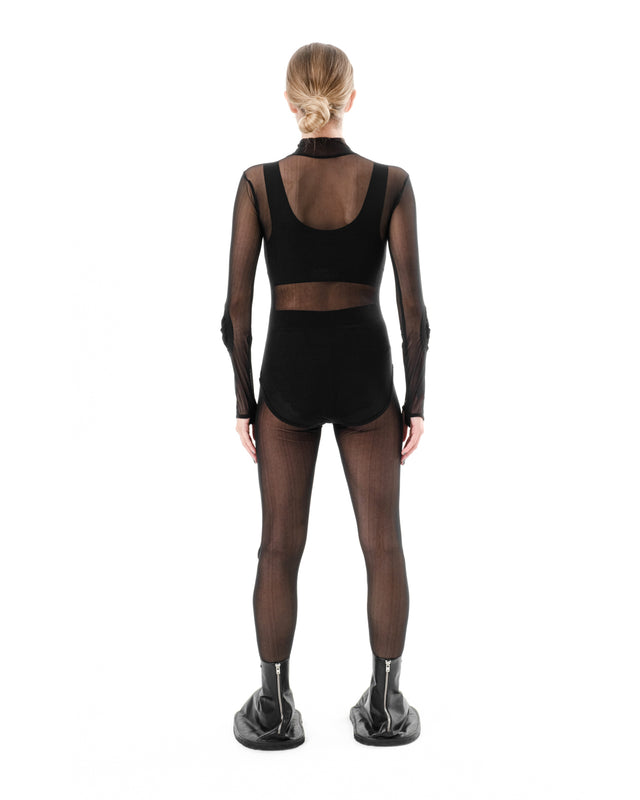 DIAPHANUM MESH CIRCLE KNEES LEGGINGS