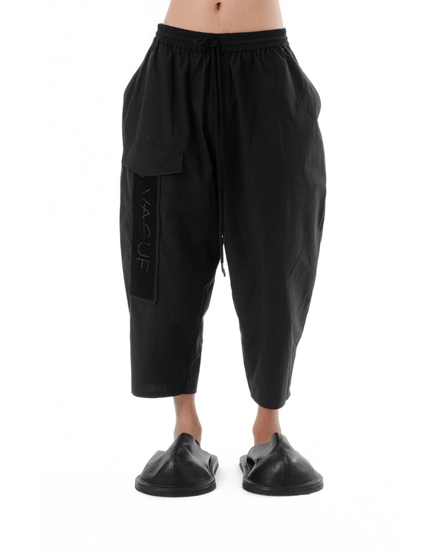 DIAPHANUM OVERSIZED 3/4 CROPPED PANTS