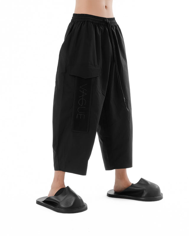 DIAPHANUM OVERSIZED 3/4 CROPPED PANTS