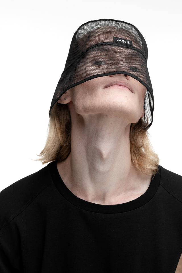 NOSTALGIC B NET BUCKET HAT