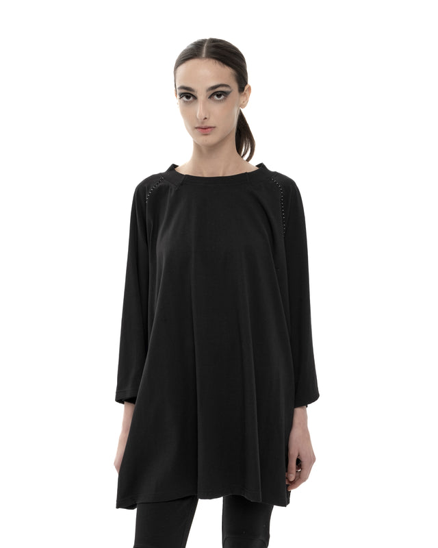 RETENTION OPEN STITCHED OVERSIZED TEE