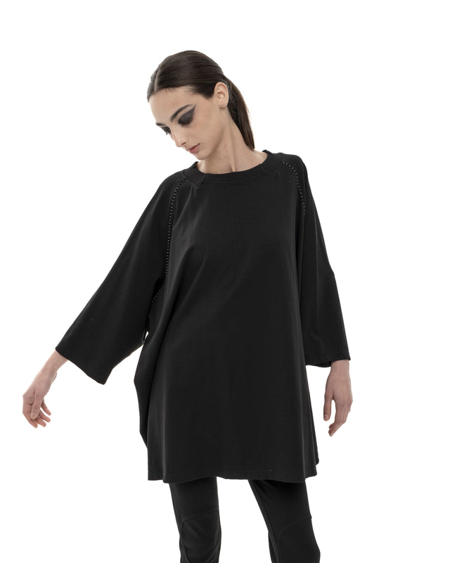 RETENTION OPEN STITCHED OVERSIZED TEE