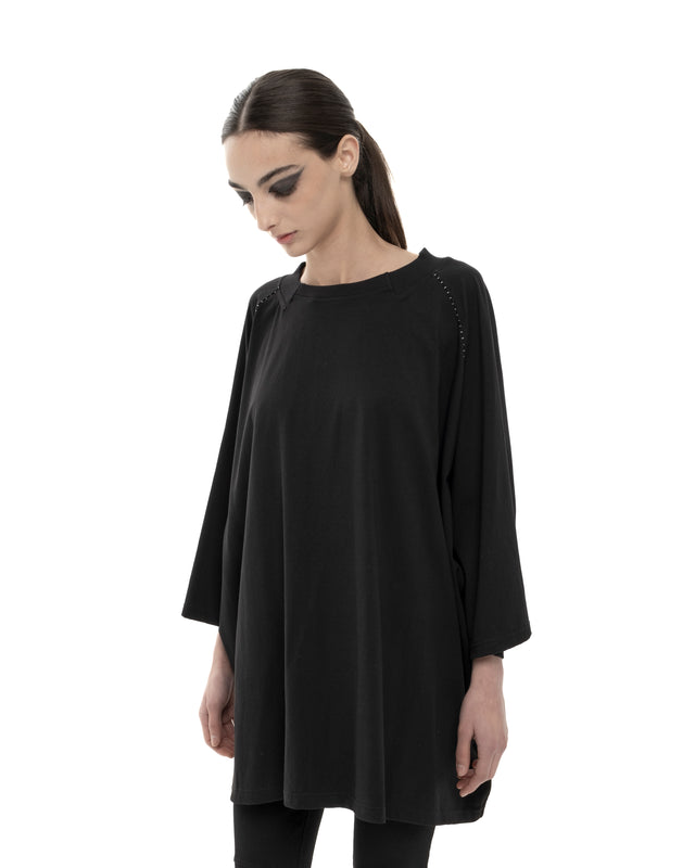 RETENTION OPEN STITCHED OVERSIZED TEE
