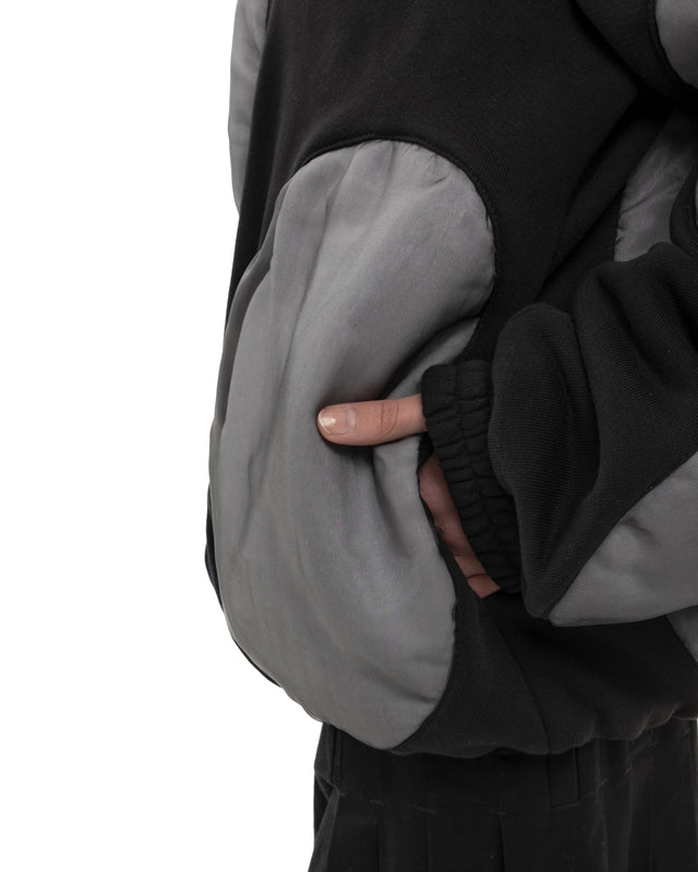 RETENTION WHITE CIRCLES PUFFER COAT