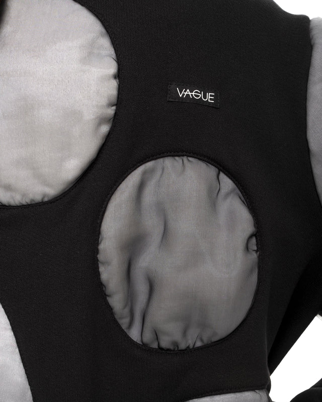 RETENTION WHITE CIRCLES PUFFER COAT