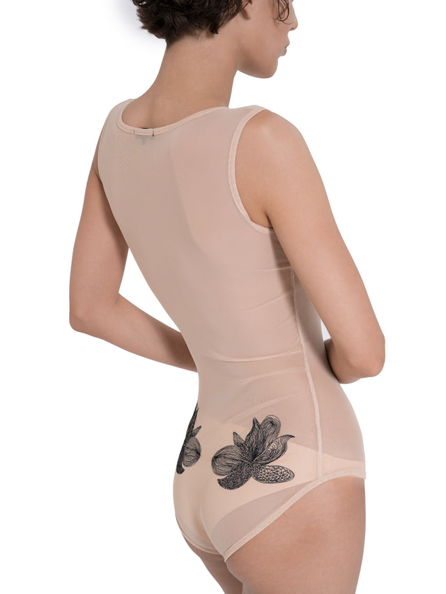 ÉTHER NUDE EMBROIDERED BODY SUIT
