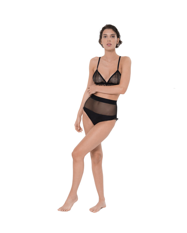 ÉTHER SHEER LACE BRA