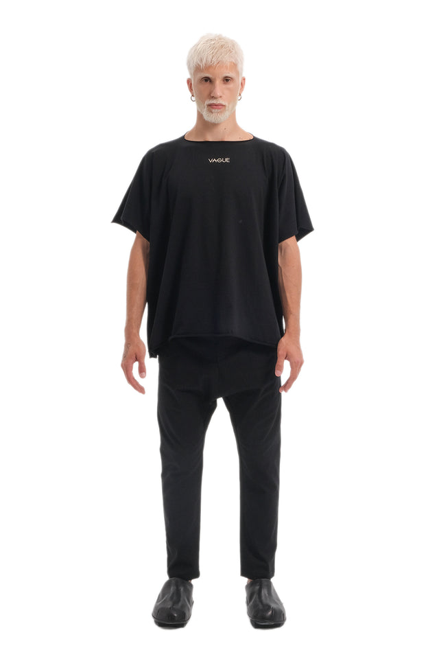 EARS TO EAR(TH) BLACK VAGUE TEE