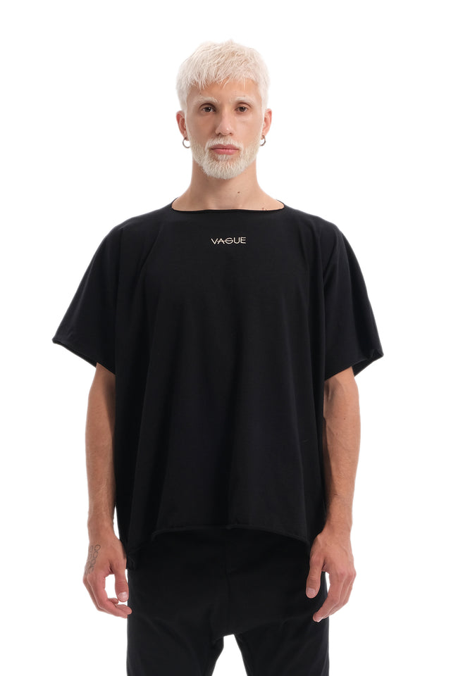 EARS TO EAR(TH) BLACK VAGUE TEE