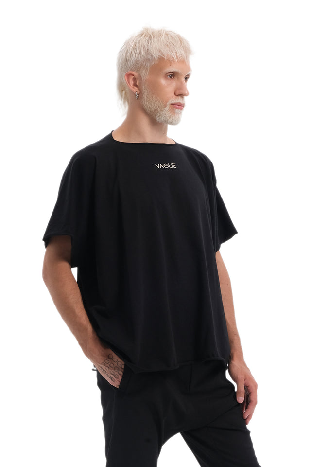 EARS TO EAR(TH) BLACK VAGUE TEE