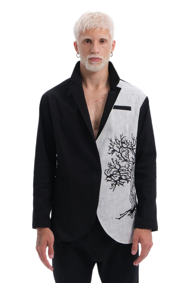 EARS TO EAR(TH) MONOCHROME TREE BLAZER