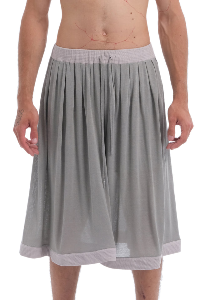 EARS TO EAR(TH) RABBIT TRAIL WIDE GREY SHORTS