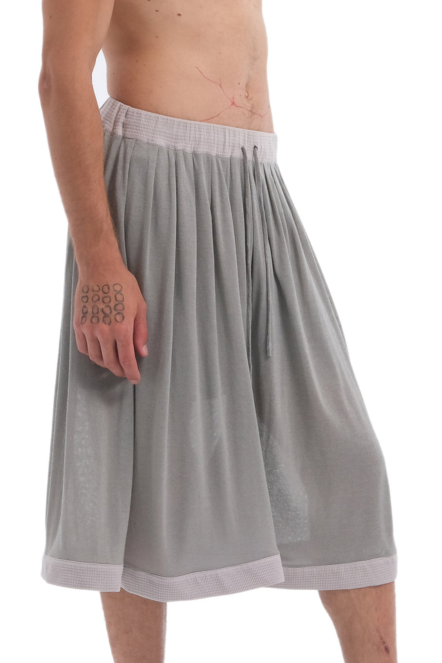 EARS TO EAR(TH) RABBIT TRAIL WIDE GREY SHORTS