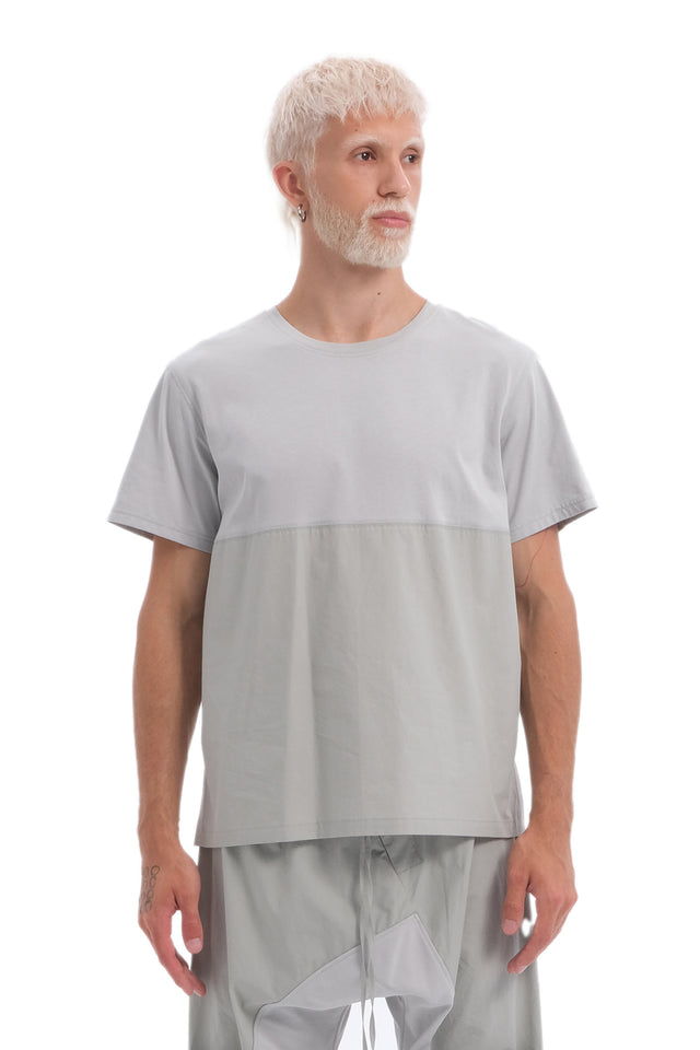 EARS TO EAR(TH) TWO-TONE LIGHT GREY T-SHIRT