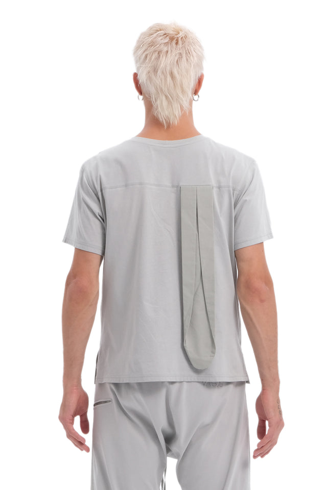 EARS TO EAR(TH) TWO-TONE LIGHT GREY T-SHIRT