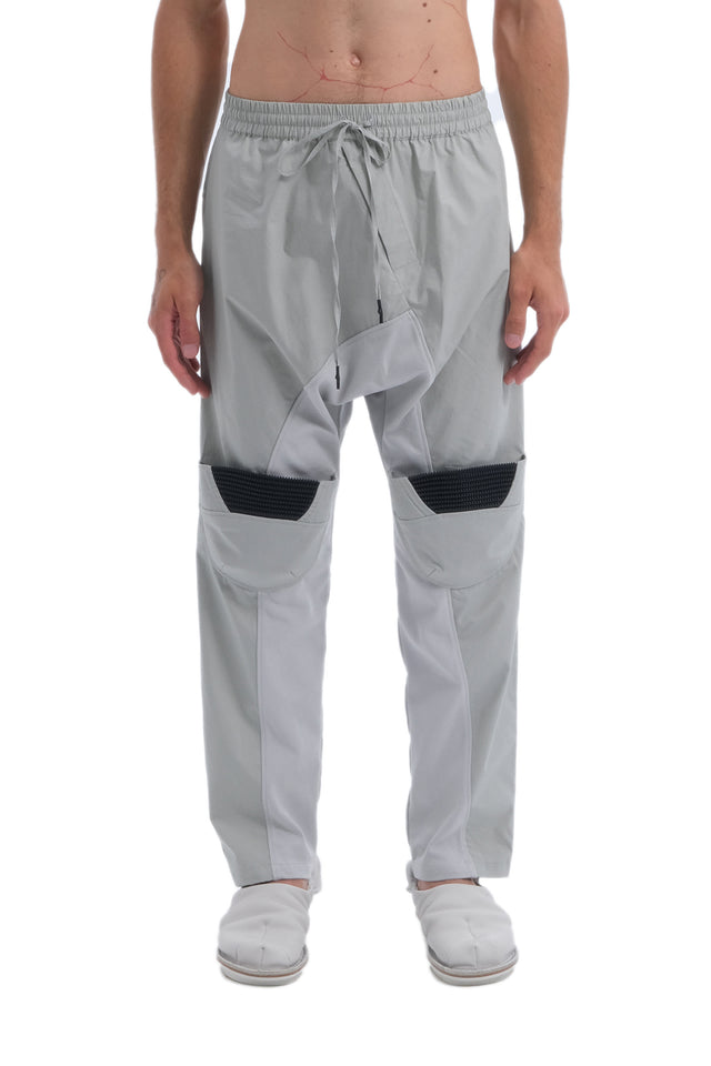 EARS TO EAR(TH) TWO-TONE LIGHT GREY PANTS