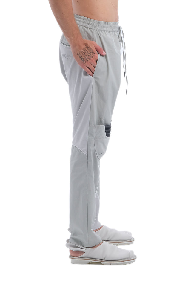 EARS TO EAR(TH) TWO-TONE LIGHT GREY PANTS