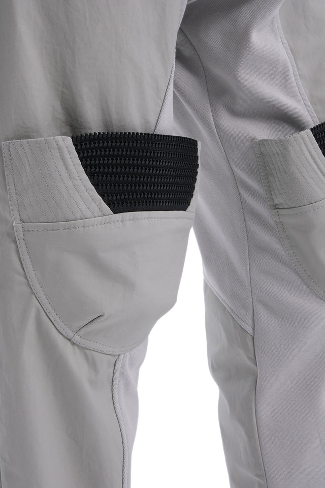EARS TO EAR(TH) TWO-TONE LIGHT GREY PANTS