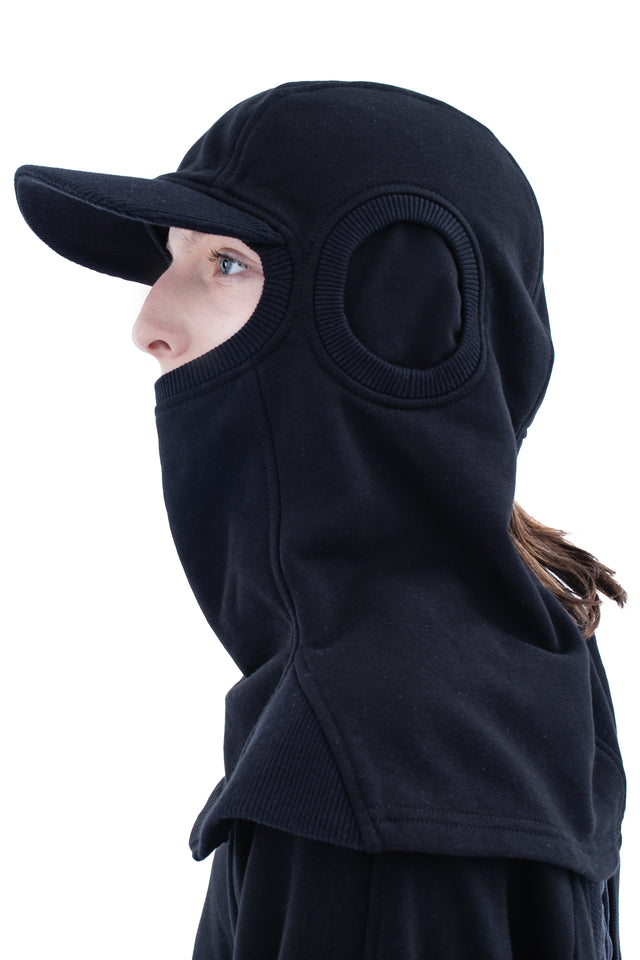 RUN(A)WAY BLACK NINJA-STYLE COLLAR MASK