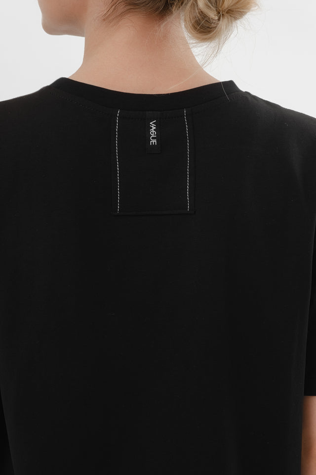 DIAPHANUM EMBROIDERED PATCH TEE